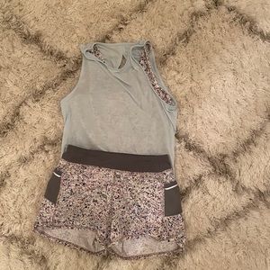 Athletes Girl tank/short set